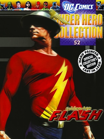 DCスーパーヒーロー フィギュアコレクションマガジン/ #52 ジェイ・ガリック as ザ・フラッシュ ゴールデンエイジ ver