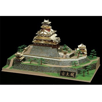 【お取り寄せ終了】日本の名城と伝統美/ DG6 安土城 1/360 プラモデルキット