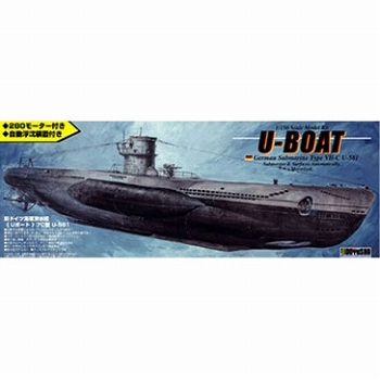 【お取り寄せ終了】大型潜水艦/ Uボート581 1/150 プラモデルキット