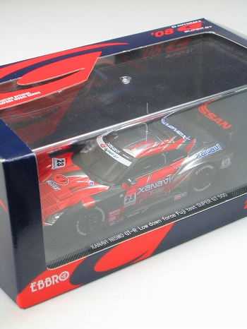 ニッサン/ ザナヴィ ニスモ GT-R 1/43 ローダウンフォース SGT500 富士 テストカー ver