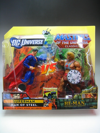 DCユニバース vs マスター・オブ・ザ・ユニバース/ トイザラス限定 スーパーマン vs ヒーマン