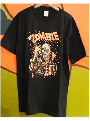 EROSTIKA/ DAWN OF THE DEAD: SHIRT ZOMBIE Tシャツ (size S/ BLACK)
