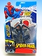 スパイダーマン/ ヒーロー＆ヴィラン 3.75インチ アクションフィギュア: ブラックコスチューム スパイダーマン バトルグライダー ver
