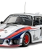 1/24 スポーツカーシリーズ/ マルティーニ ポルシェ 935-78 ターボ 1/24 プラモデルキット
