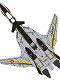 【お取り寄せ終了】マクロスプラス/ VF-19A SVF-569 ライトニングス 1/48 プラモデルキット