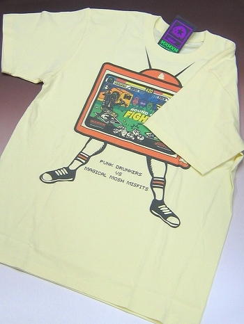 マジカルモッシュミスフィッツ vs PxDxS/ GAME OR DIE Tシャツ（サイズ M/ クリーム）