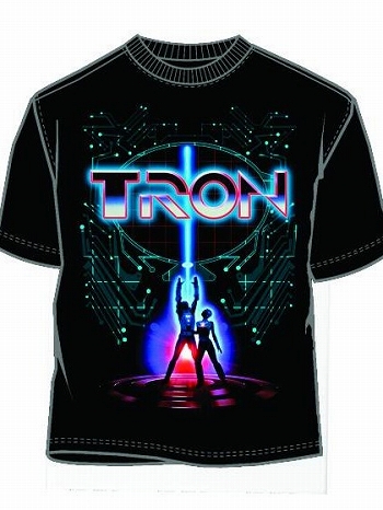トロン/ トロン オリジナルカバー グローインザダーク Tシャツ (サイズ M/ ブラック)