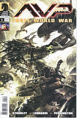 AVP THREE WORLD WAR #4 (OF 6)