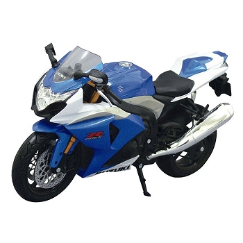 【お取り寄せ終了】【再生産】1/12 ダイキャストバイク/ SUZUKI GSX R1000 1/12 ブルー ver
