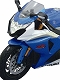 【お取り寄せ終了】【再生産】1/12 ダイキャストバイク/ SUZUKI GSX R1000 1/12 ブルー ver