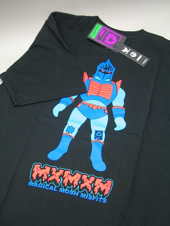 マジカルモッシュミスフィッツ x キン肉マン/ ロビンマスク絵型 Tシャツ（サイズ M/ ブルー）