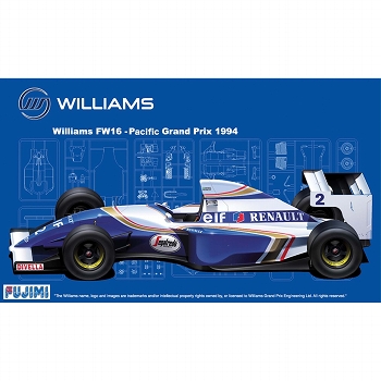 1/20 GPシリーズ/ ウィリアムズルノー FW16 パシフィックGP 1/20 プラモデルキット