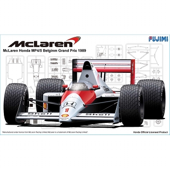 1/20 GPシリーズ/ マクラーレンホンダ MP4/5 ベルギーGP 1/20 プラモデルキット