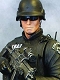 SWAT オフィサー 1/6 スタチュー ブラックユニフォーム ver