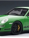 【お取り寄せ終了】シグネチャーシリーズ/ ポルシェ 911 (997) GT3 RS グリーン/ブラックストライプ 1/12: 12118