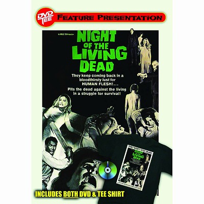 NIGHT OF LIVING DEAD DVD & XL T/S/ DEC101740