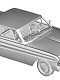 トランペッター・キット/ 1964 フォード ファルコン "スプリント"ハードトップ 1/25 プラモデルキット