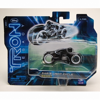 【海外版】トロン: レガシー/ 1/50 ダイキャストカー シリーズ1: サム・フリン ライトサイクル