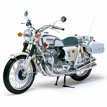 【再生産】1/6 オートバイシリーズ/ no.4 HONDA ドリーム CB750 ポリスタイプ 1/6 プラモデルキット