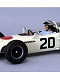 ホンダ RA272 1965 モナコGP #20 レジンモデル ホワイト 1/43: 44258