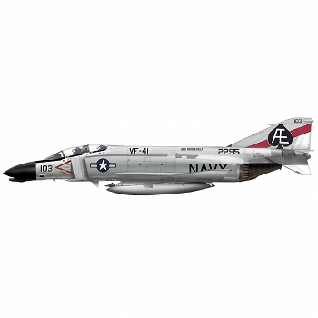 F-4B ファントムII ブラックエイセス 1/72: HA1961