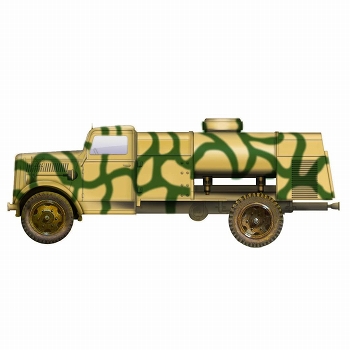 ドイツ陸軍 3tカーゴトラック V-2ロケット給油車 1/72: HG3910