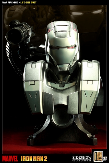 アイアンマン2/ ウォーマシン ライフサイズ バスト - イメージ画像