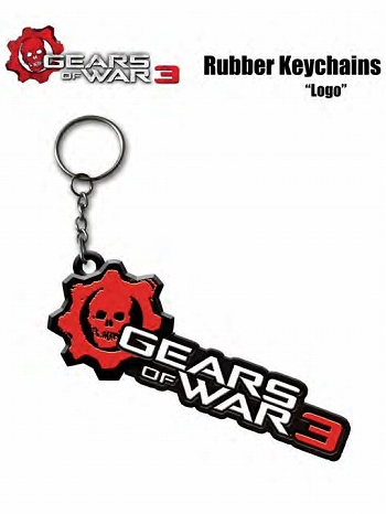 ギアーズ・オブ・ウォー3/ Metal Key Chain "Logo"