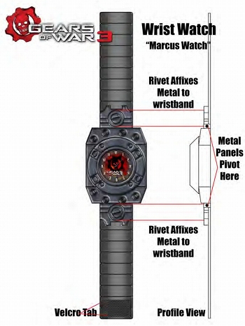 ギアーズ・オブ・ウォー3/ Wrist Watch "Marcus Watch"