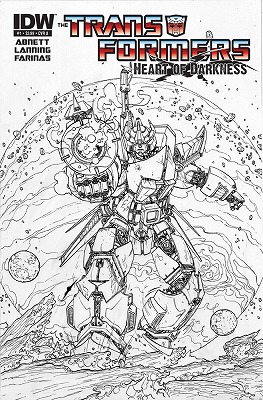 TRANSFORMERS HEART OF DARKNESS #3 INCENTIVE CVR - イメージ画像