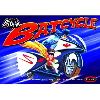 【国内版】バットマン/ 1966 TVシリーズ版 クラシック・バットサイクル 1/25 プラモデルキット
