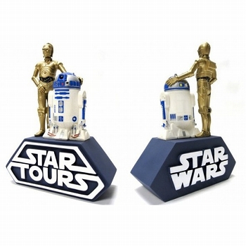 スターツアーズ/ C-3PO and R2-D2 スターツアーズロゴ バンク