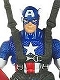 キャプテン・アメリカ: ザ・ファースト・アベンジャー/ DX ミッションパック コミックシリーズ: キャプテン・アメリカ パラトルーパー・ダイブ ver