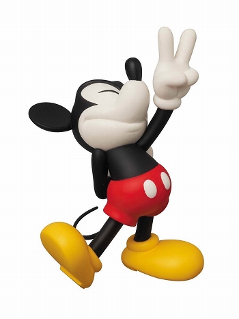 ウルトラディテールフィギュア(UDF)/ ローエン・コレクション ミッキーマウス: ピースサイン ver