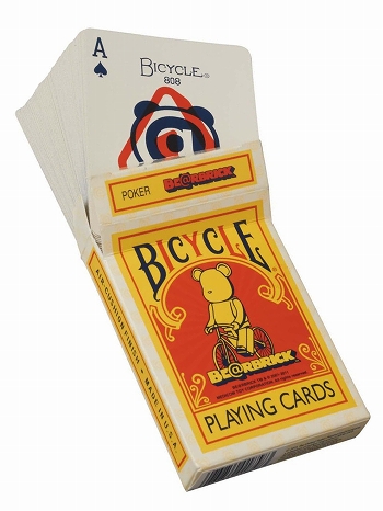 【お取り寄せ終了】ベアブリック/ BICYCLE トランプ プレイングカード