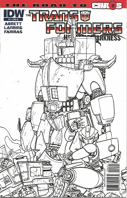 TRANSFORMERS HEART OF DARKNESS #4 INCENTIVE CVR - イメージ画像