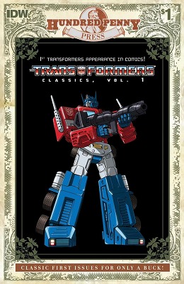 100 PENNY PRESS TRANSFORMERS CLASSICS #1 - イメージ画像