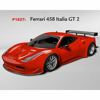 フェラーリ/ 458 Italia GT2 Race Red 322 1/18: P1827