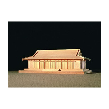 【お取り寄せ終了】法隆寺 大講堂 1/150 木製キット