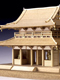 【お取り寄せ終了】法隆寺 中門 1/150 木製キット