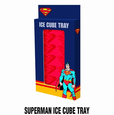 SUPERMAN ICE CUBE TRAY/ SEP111824
