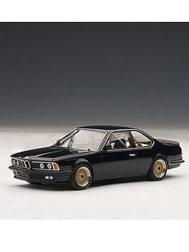 【お取り寄せ終了】BMW/ 635CSi プレーンボディ ダークブルー 1/43: 68444 - イメージ画像