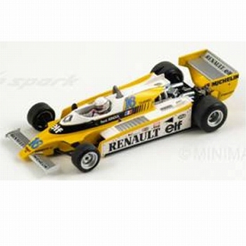 ルノー RE20 1980 ブラジルGP #16 R.Arnoux 1/43: S1758