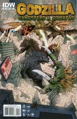 GODZILLA GANGSTERS & GOLIATHS #4 (OF 5) CVR A - イメージ画像