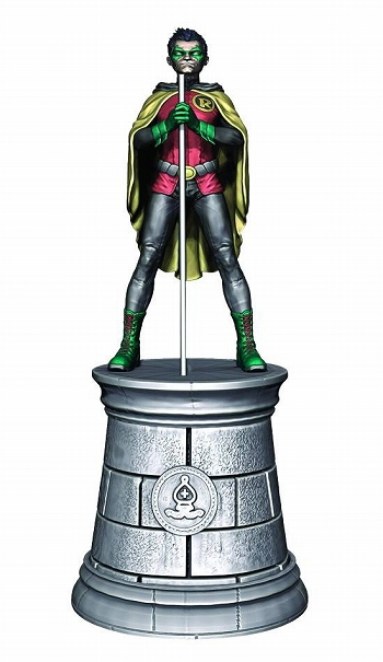 DCスーパーヒーロー チェス フィギュアコレクションマガジン/ #2 ロビン as ホワイトビショップ