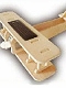 【お取り寄せ終了】動く木製3Dパズルキット/ P220 複葉機