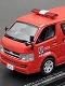 【お取り寄せ終了】カーネル/ トヨタ ハイエース 2007 大阪市消防局消防指揮車両 1/43: CN430701