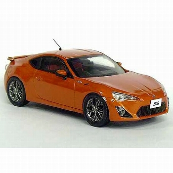 TOYOTA 86 GT Limited オレンジメタリック 1/43: JCP73001OR