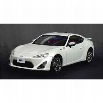 TOYOTA 86 GT Limited パールホワイト 1/43: JCP73002WH