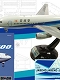 【お取り寄せ終了】大型旅客機シリーズ/ ボーイング767 全日空 ANA トリトンブルー 1/100 プラモデルキット